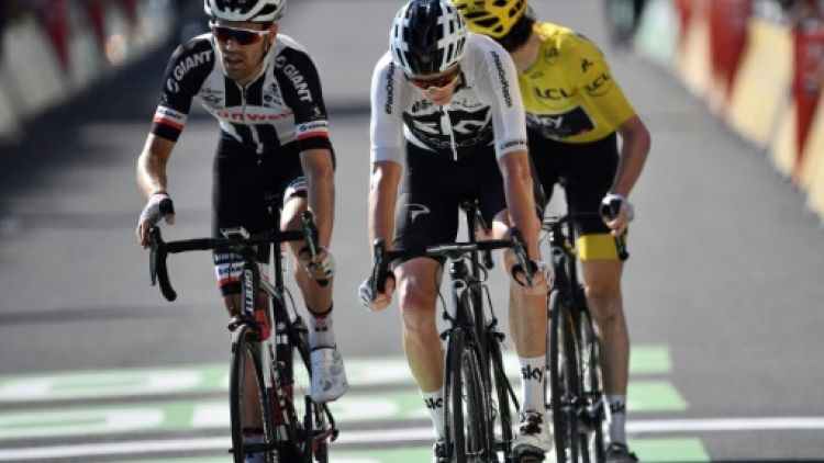 Tour de France: Dumoulin, dernier espoir d'ouvrir le verrou Sky 