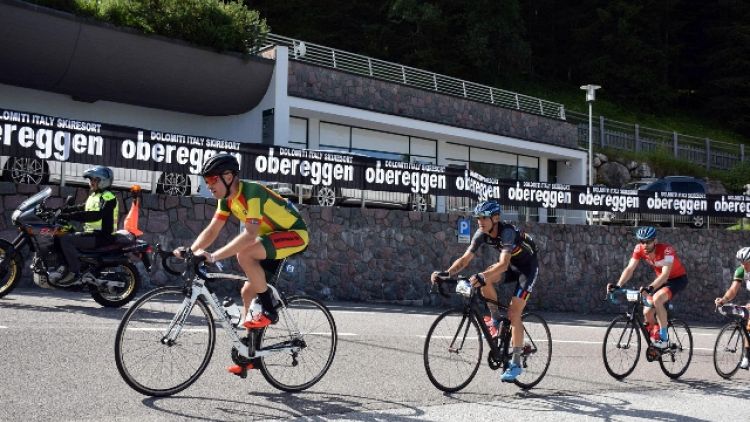 Giro Dolomiti, che emozioni a Obereggen