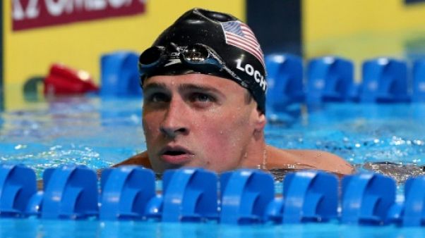 Ryan Lochte, le 1er juillet 2016, à Omaha Ryan Lochte, le 1er juillet 2016, à Omaha