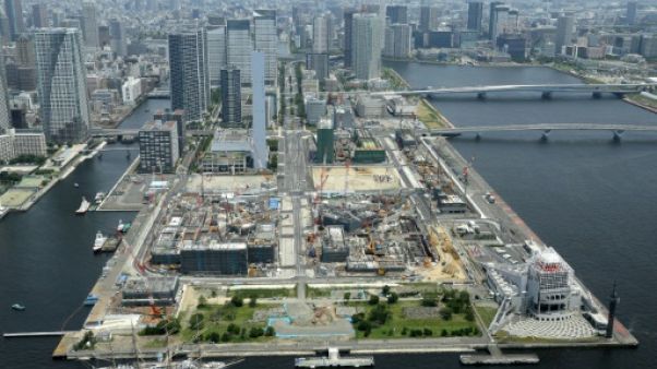 Tokyo-2020: à deux ans jour pour jour, les travaux avancent, la chaleur inquiète Tokyo-2020: à deux ans jour pour jour, les travaux avancent, la chaleur inquiète