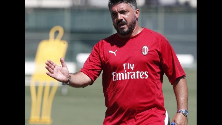 Milan: Gattuso, Bonucci? Ha un desiderio