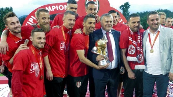 Pari mortel pour Skenderbeu, plus grand club de foot albanais Pari mortel pour Skenderbeu, plus grand club de foot albanais