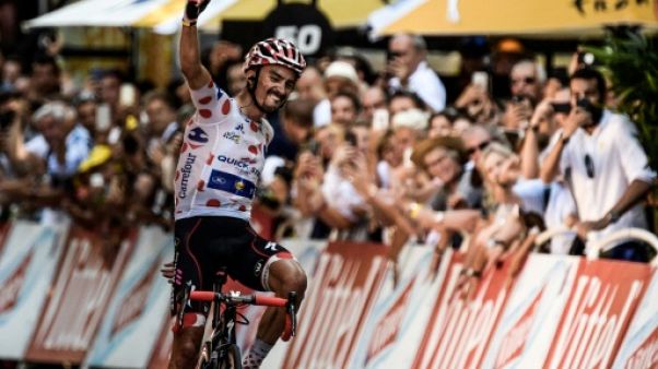Tour de France: Alaphilippe s'impose dans les Pyrénées Tour de France: Alaphilippe s'impose dans les Pyrénées
