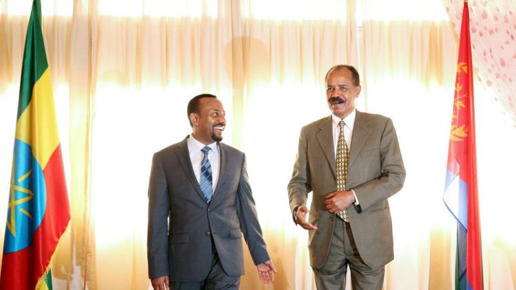 الإمارات ترحب بالتقارب بين زعيمي إثيوبيا وإريتريا