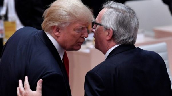 Rencontre Trump-Juncker sous tension à la Maison Blanche Rencontre Trump-Juncker sous tension à la Maison Blanche
