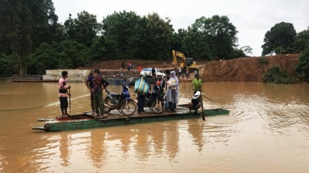 Effondrement d'un barrage au Laos : 26 morts, 131 disparus Effondrement d'un barrage au Laos : 26 morts, 131 disparus