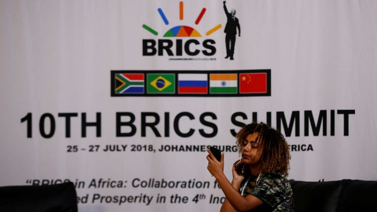 Eying Trump, China, South Africa call for trade cooperation at BRICS summit