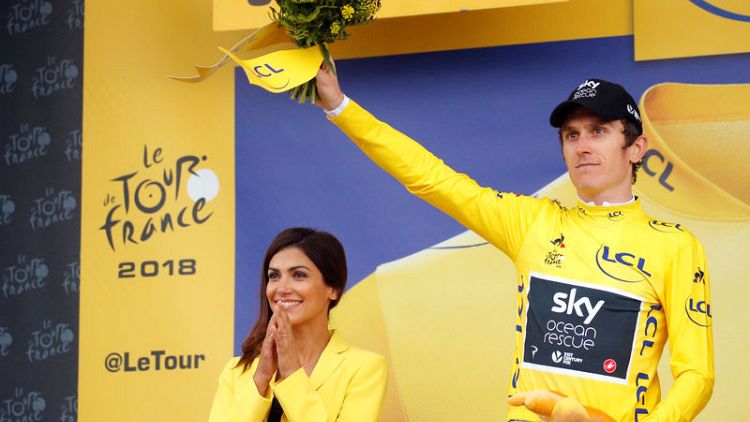 Thomas close to Tour title as Froome cracks in stage finale