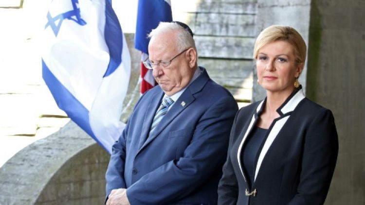 Le président israélien invite la Croatie à "faire face à son passé"