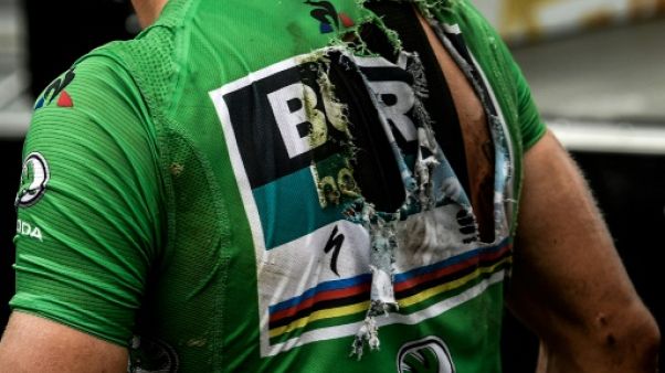 Tour de France: contusion mais pas de fracture pour Peter Sagan Tour de France: contusion mais pas de fracture pour Peter Sagan