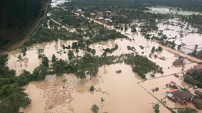 استمرار جهود البحث عن ناجين بعد 3 أيام من انهيار سد في لاوس