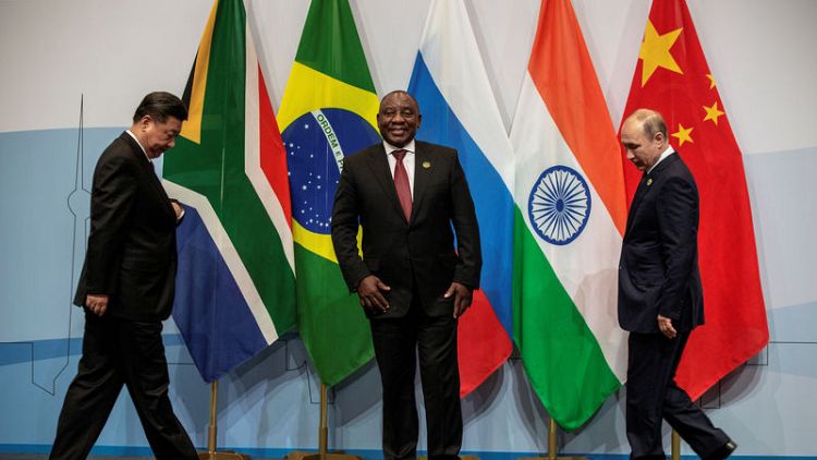 Russia's Putin raises nuclear deal at Ramaphosa meeting during BRICS