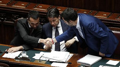 Vertice Conte-Di Maio-Salvini a Chigi