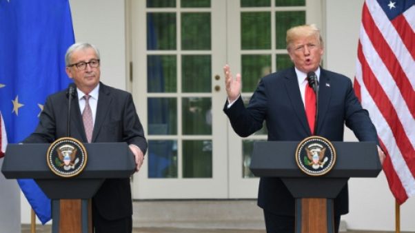 Rencontre Trump-Juncker: "excellents résultats" mais pas de triomphalisme pour l'UE Rencontre Trump-Juncker: "excellents résultats" mais pas de triomphalisme pour l'UE