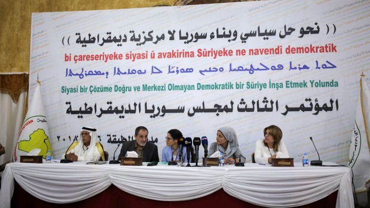 Syrian Kurdish-backed council holds talks in Damascus