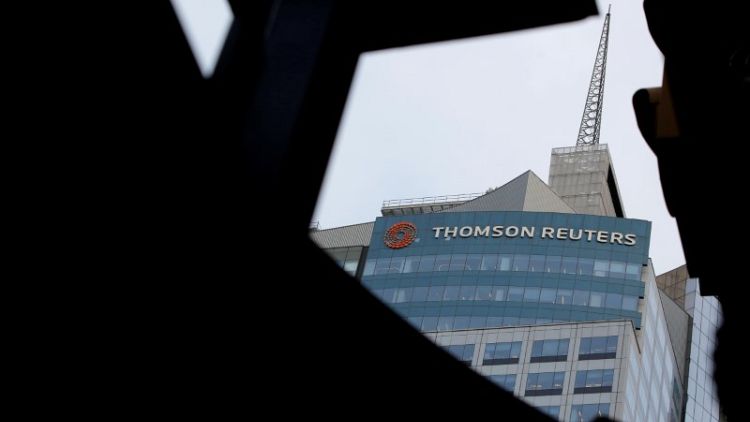Thomson Reuters unit to be renamed Refinitiv after Blackstone deal