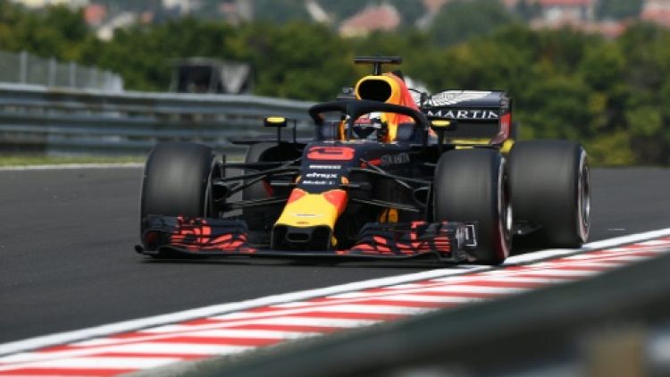 GP de Hongrie: Ricciardo (Red Bull) le plus véloce de la 1re séance d'essais libres