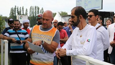 Podio emiratino al Toscana Endurance2018