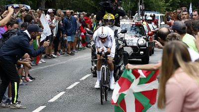 Tour: crono a Dumoulin ma Thomas trionfa Tour: crono a Dumoulin ma Thomas trionfa