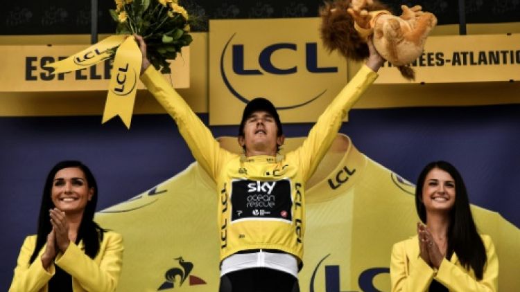 Tour de France: "L'Alpe d'Huez restera le moment le plus incroyable" pour Geraint Thomas