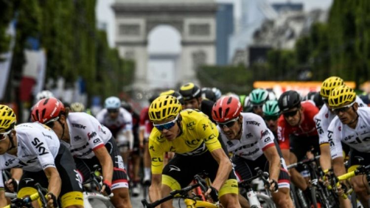 Tour de France: un nouveau nom sur les "Champs"