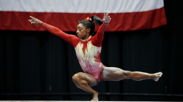 Gymnastique: retour gagnant pour Simone Biles Gymnastique: retour gagnant pour Simone Biles