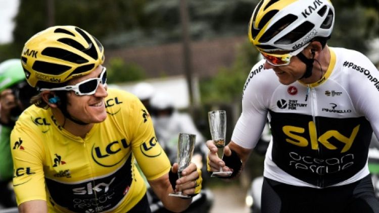 Tour de France: Geraint Thomas, sang-froid gallois et sens de l'humour "so british"