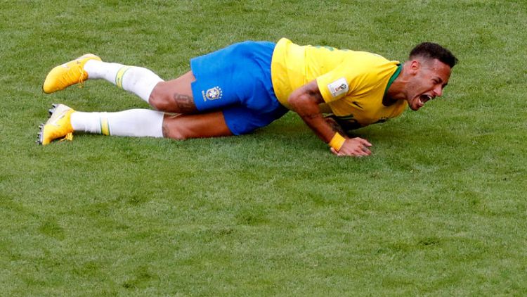 Neymar admits 'exaggerated' reactions at World Cup