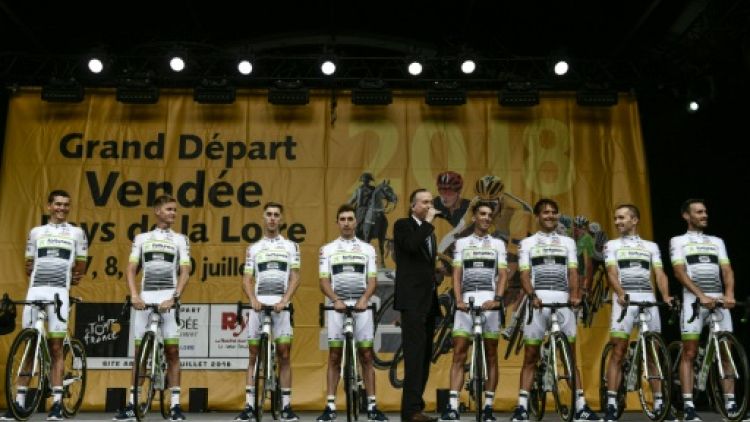Tour de France: six équipes au complet à l'arrivée