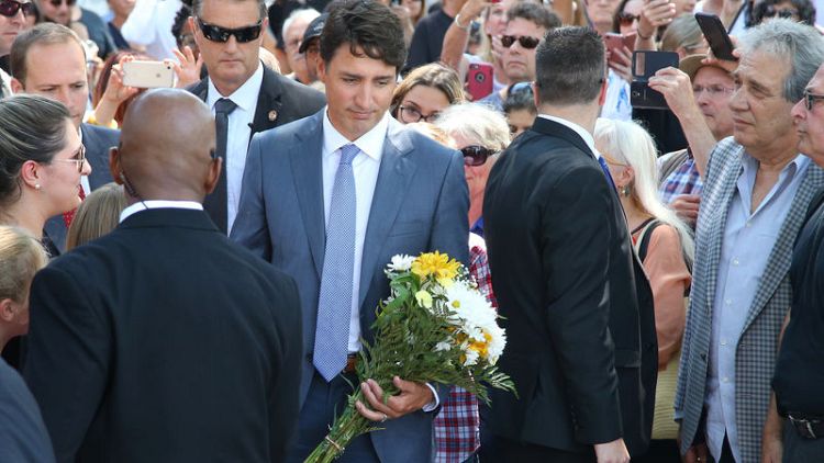 Canada's Trudeau pressed on gun control after Toronto shooting