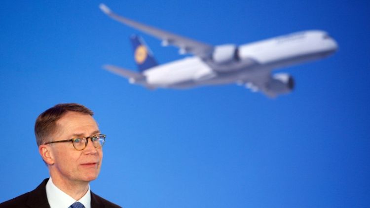 Lufthansa upbeat on pricing, helped by North Atlantic routes