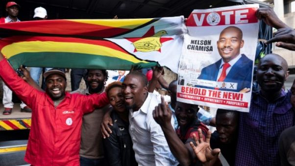 Zimbabwe: le pays dans l'attente des résultats de la présidentielle, l'UE livre son rapport Zimbabwe: le pays dans l'attente des résultats de la présidentielle, l'UE livre son rapport