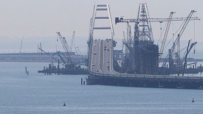 EU slaps sanctions on six Russian groups over Crimea bridge EU slaps sanctions on six Russian groups over Crimea bridge