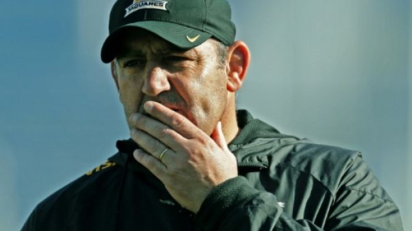 Mario Ledesma alors entraîneur des Jaguars à Buenos-Aires le 30 juin 2018 Mario Ledesma alors entraîneur des Jaguars à Buenos-Aires le 30 juin 2018