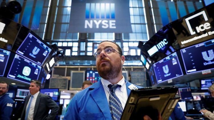 Stocks sink amid trade war fears but Apple results cap losses
