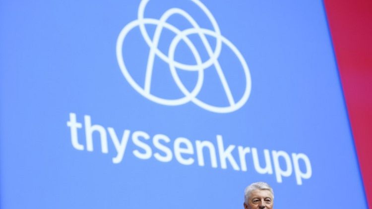 Activists renew call for structural change as Thyssenkrupp lowers guidance