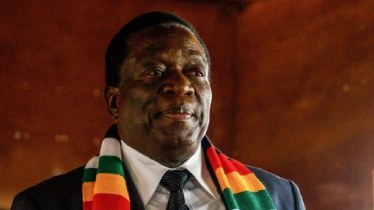 Zimbabwe: le président Mnangagwa appelle à résoudre "pacifiquement les différends" avec l'opposition