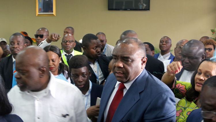 Congo opposition leader Bemba files presidential candidacy