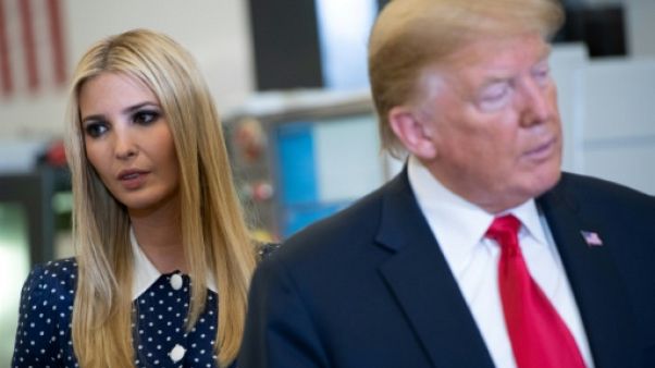 Donald et Ivanka Trump à Peosta, dans l'Iowa, le 26 juillet 2018 Donald et Ivanka Trump à Peosta, dans l'Iowa, le 26 juillet 2018