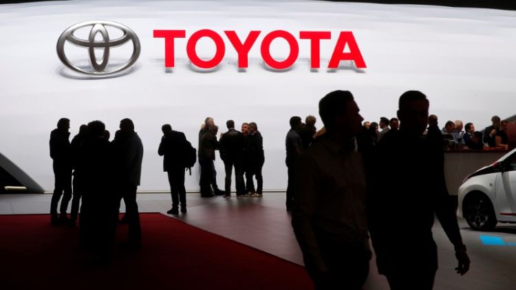 Toyota Motor reports 19 percent rise in first-quarter profit, beats estimates