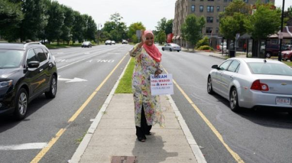 Etats-Unis: Tahirah Amatul-Wadud, femme, noire, musulmane et candidate au Congrès Etats-Unis: Tahirah Amatul-Wadud, femme, noire, musulmane et candidate au Congrès