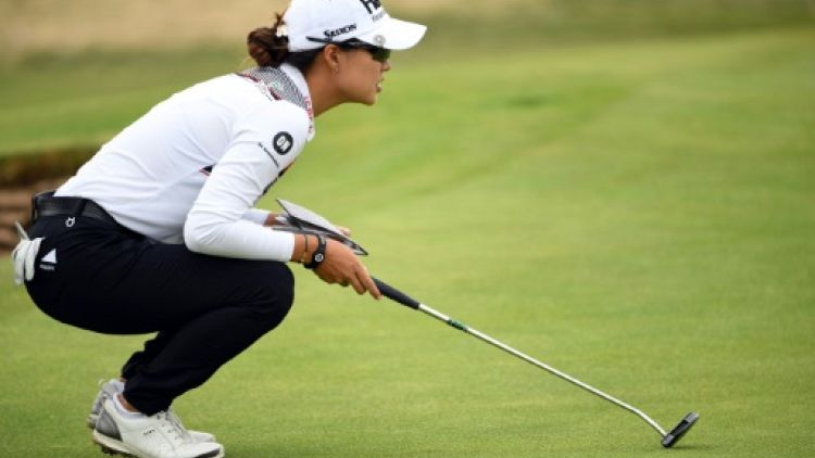 British Open dames de golf: l'Australienne Lee seule en tête