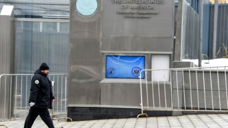 L'ambassade des Etats-Unis à Moscou, le 2 avril 2018