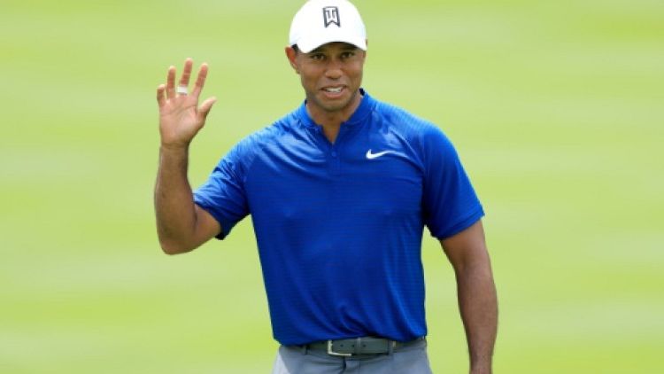 Golf: Poulter seul en tête, Woods à 4 coups au Bridgestone Invitational 