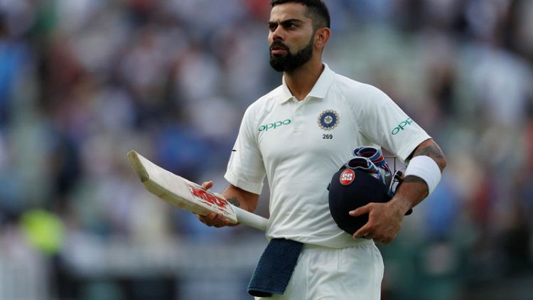 Kohli keeps alive Indian hopes of gatecrashing England's 1000th test