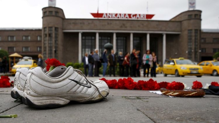 Turkish court sentences nine people to life for 2015 Ankara bombings