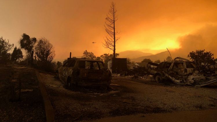 Mendocino becomes largest of California's 'killer' wildfires