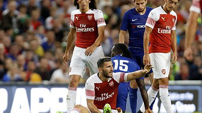 Arsenal's Kolasinac faces up to 10 weeks out with knee problem Arsenal's Kolasinac faces up to 10 weeks out with knee problem