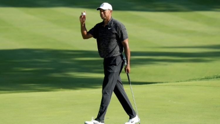 Golf: Tiger Woods en chasse derrière un trio de leaders du Bridgestone Invitational
