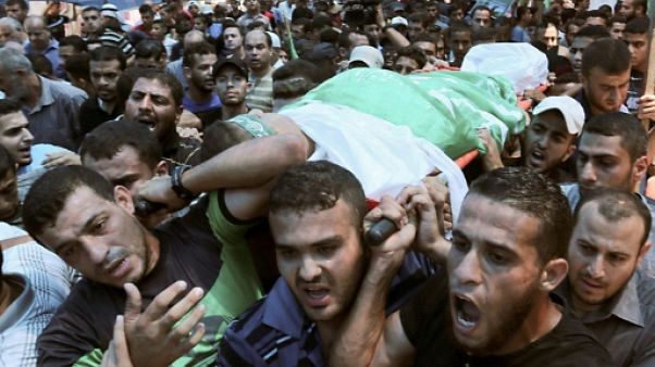 Gaza: décès d'un adolescent palestinien blessé par des tirs israéliens Gaza: décès d'un adolescent palestinien blessé par des tirs israéliens